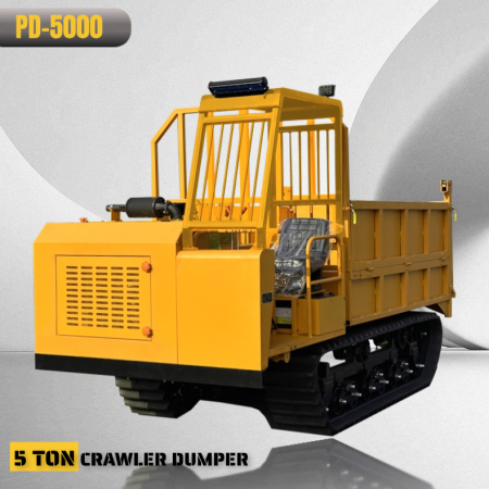Palmuöljytraktori 5 Tons Crawler Dump Truck