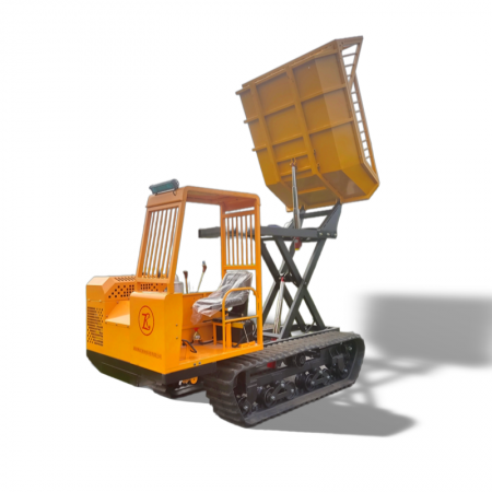 PD-3500TA Saksilava 2.4 m Tela-alustainen dumpperi Maastokuljetusauto